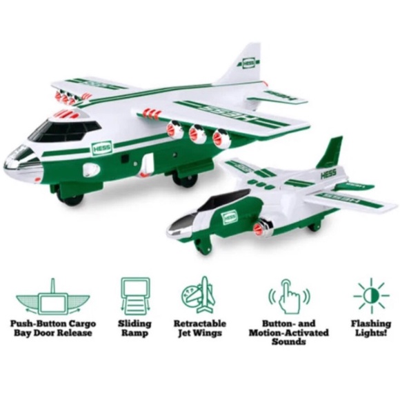 NIB Annual Hess 2021 Toy Truck - Cargo Plane and Jet - Picture 3 of 5